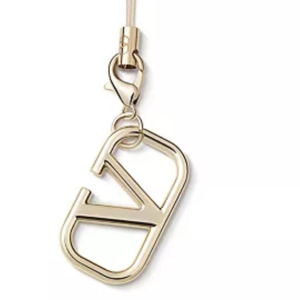 Valentino Keychain Phone Charm Accessory